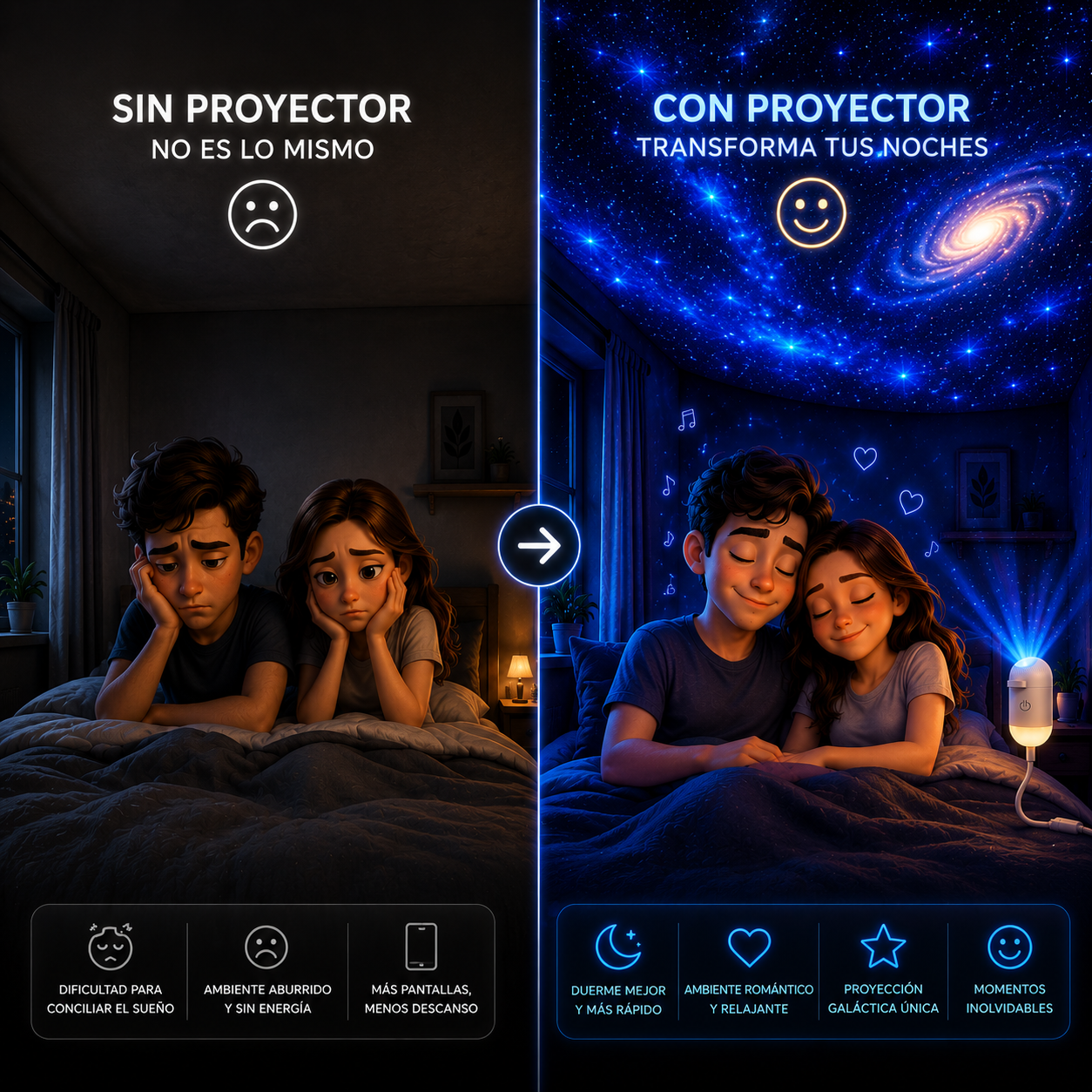 Proyector Estelar USB